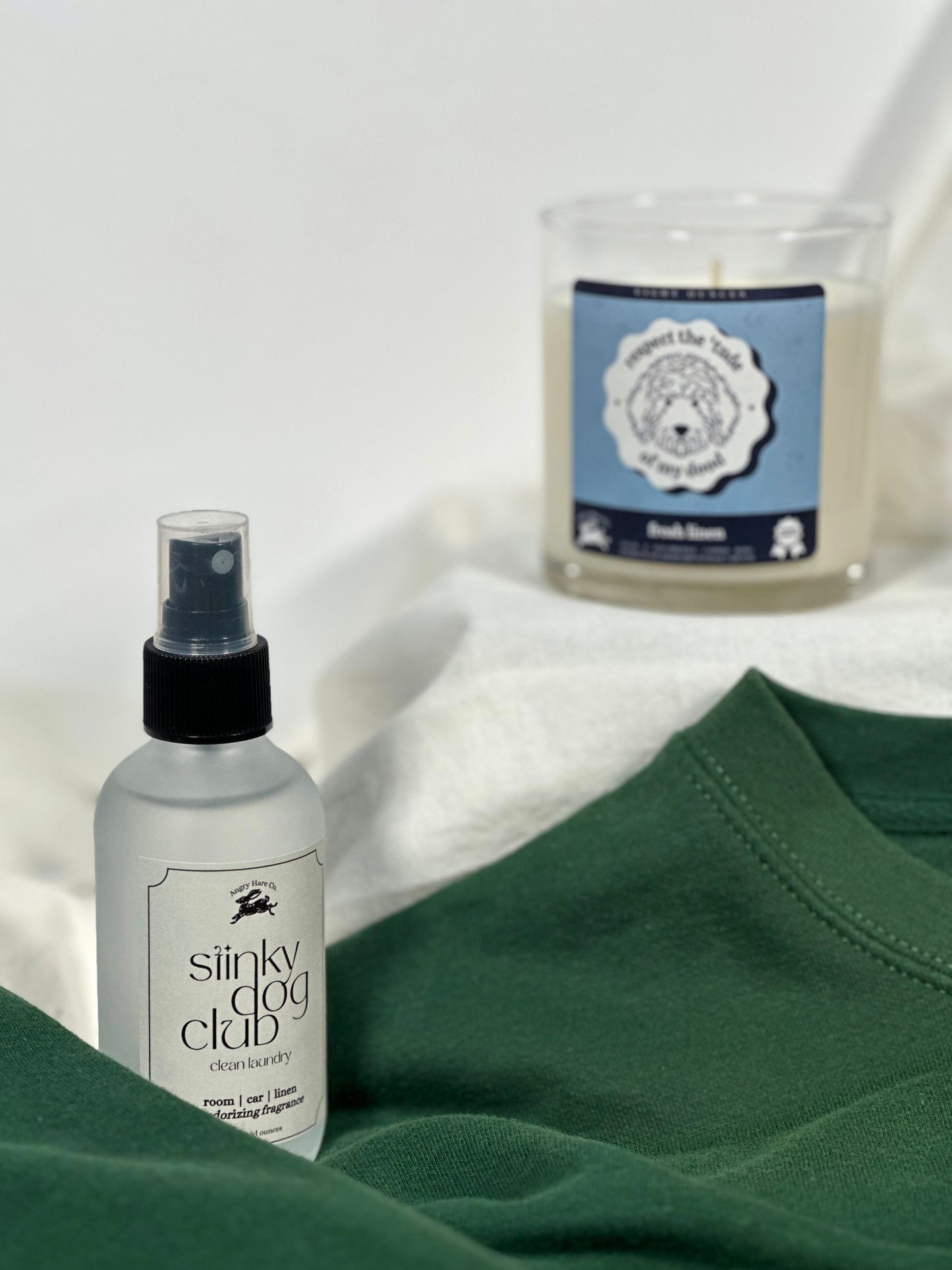 Stinky Dog Club Spray | For Room, Car, And Linen