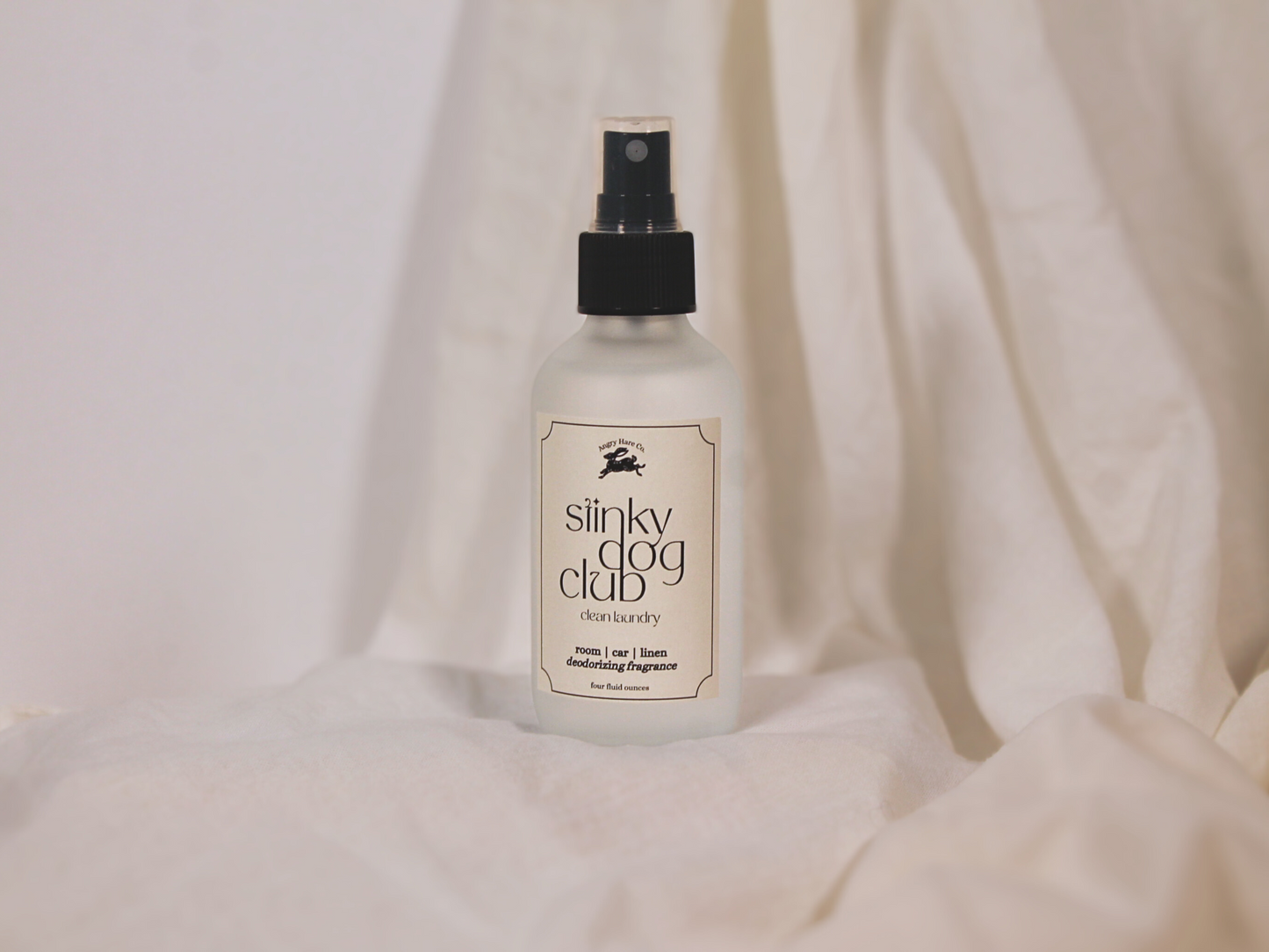 Stinky Dog Club Spray | For Room, Car, And Linen