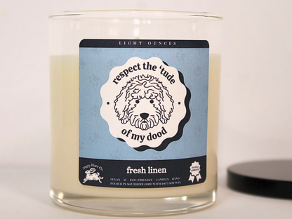 Dood 'Tude | 8oz Soy Wax Candle | Doodle Lovers Collection