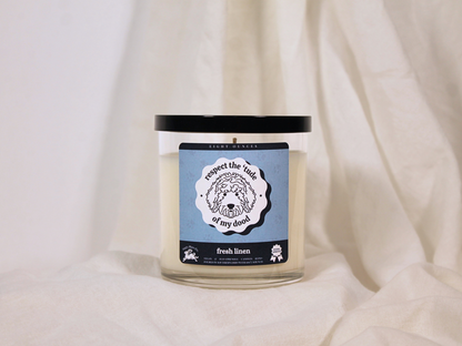 Dood 'Tude | 8oz Soy Wax Candle | Doodle Lovers Collection