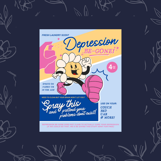 Depression Be-Gone! Room Spray | For Room, Car, And Linen