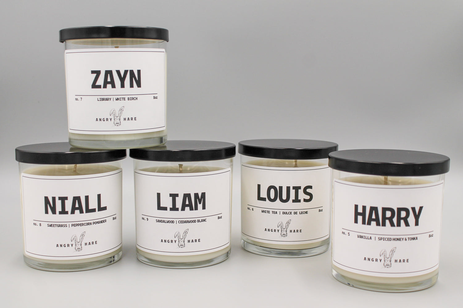 Boyband Collection | Soy Candles Inspired By Music Icons