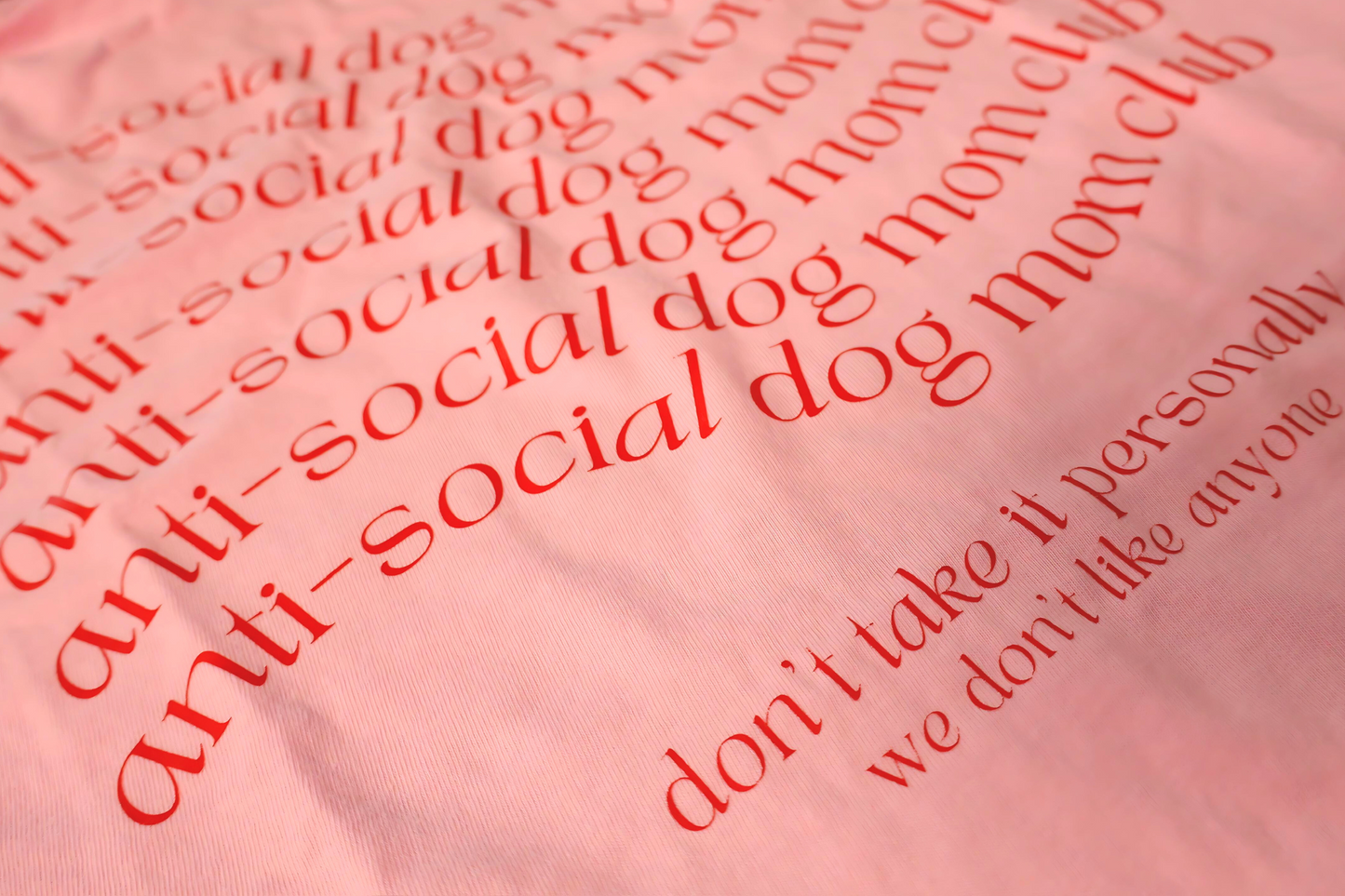 Anti-Social Dog Mom Club | Comfort Colors T-Shirt