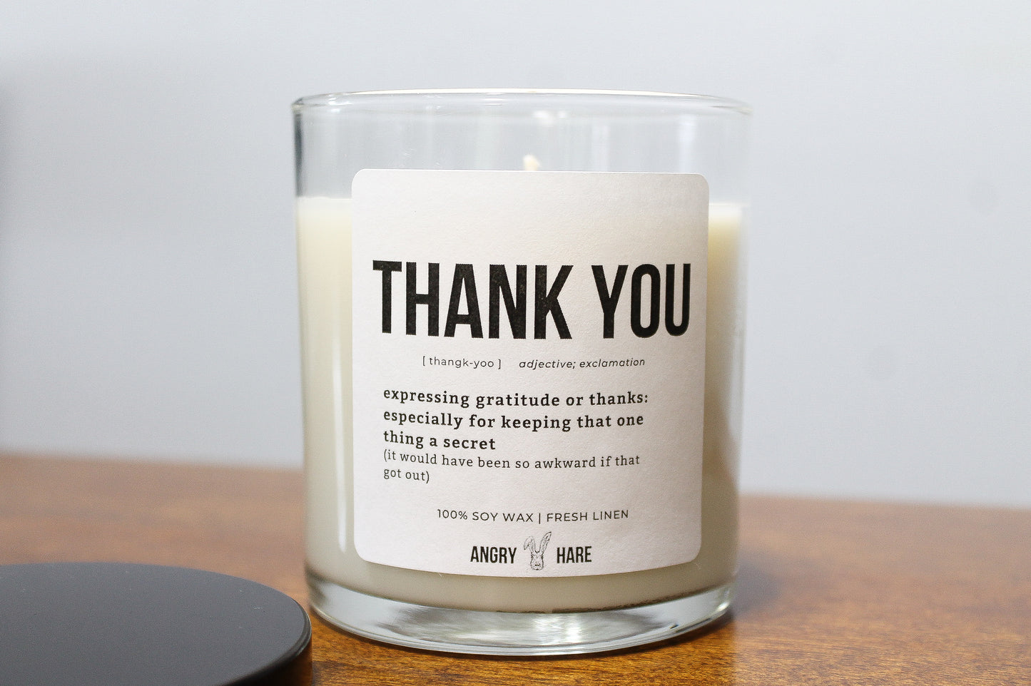 Thank You For Keeping That One Thing A Secret | Funny Gift 8oz Soy Wax Candle